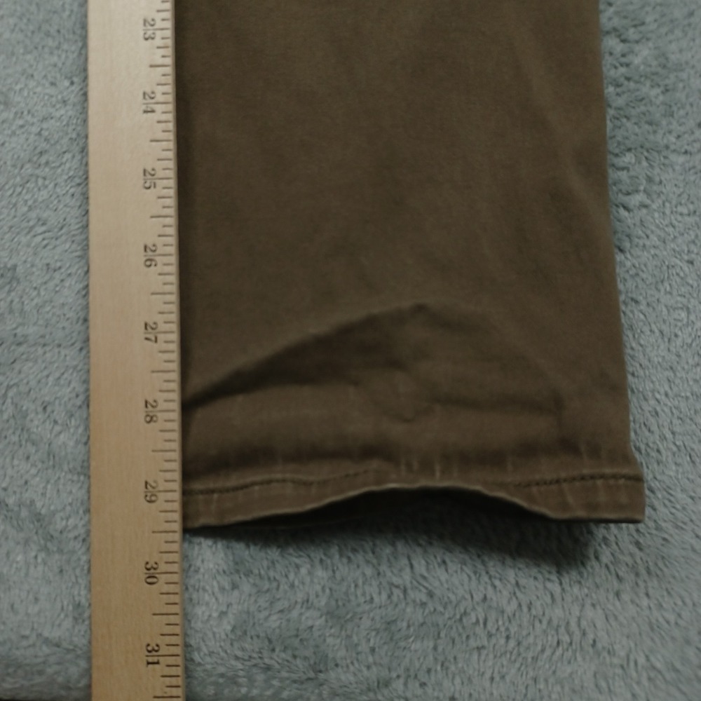 Lucky Brand Jeans Mens 29x30 Brown Denim Slim Straight 121 Preppy Modern - Picture 8 of 9